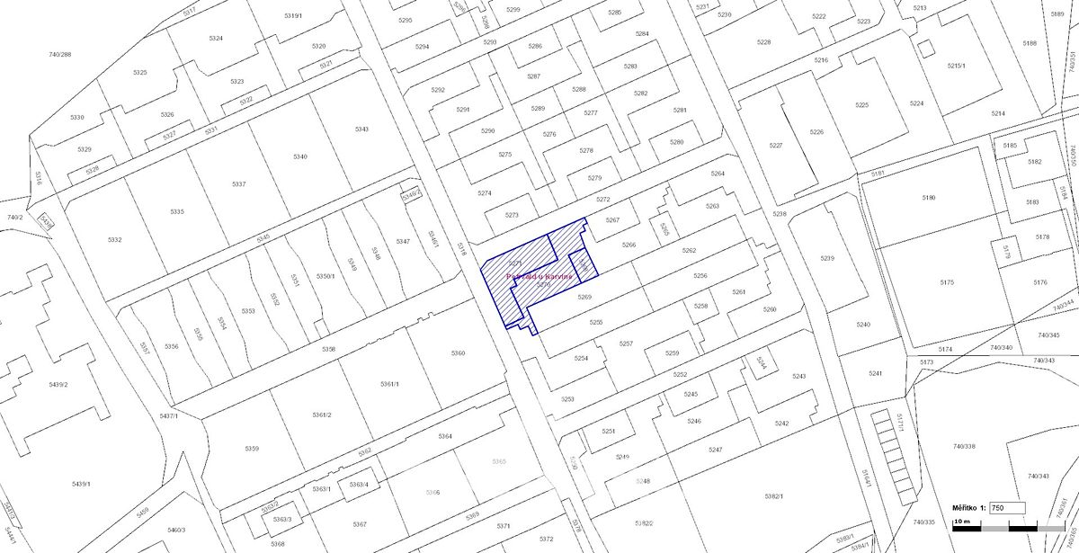 Prodej stavebního pozemku 842 m² – fotografie 2