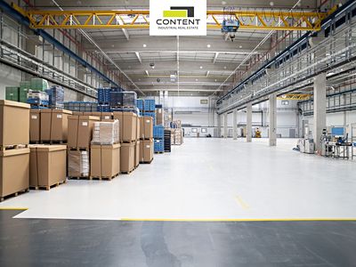 Pronájem výrobní haly, prostoru 4356 m²