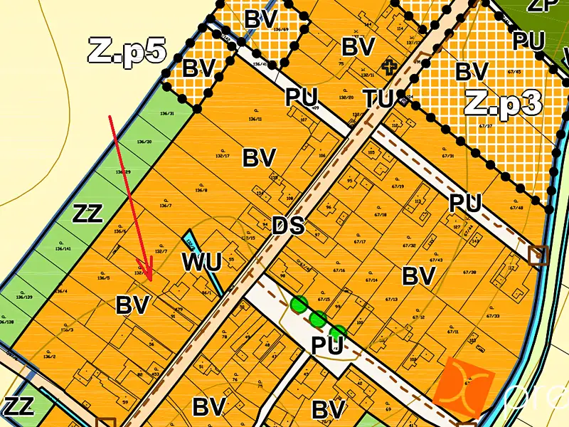 Prodej stavebního pozemku 658 m², Libáň – náhled fotky 2