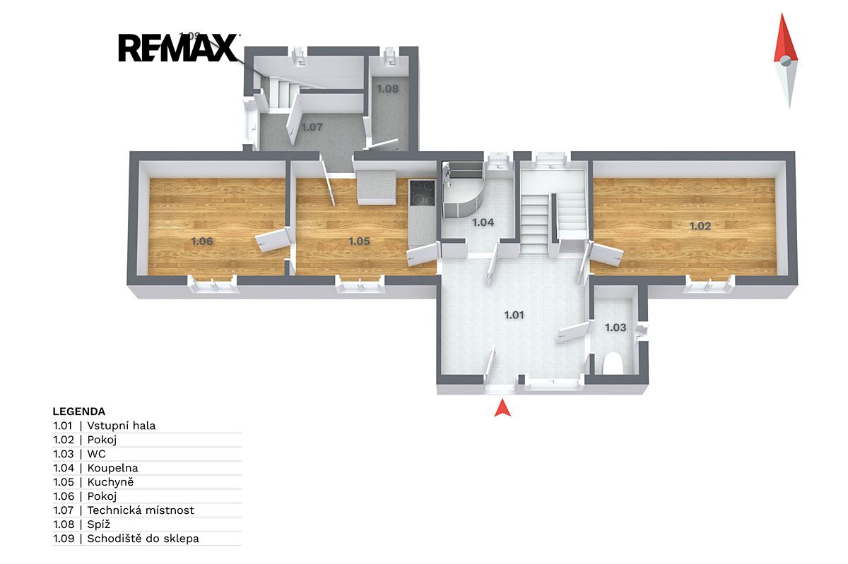Prodej rodinného domu 119 m², pozemek 1213 m² – fotografie 3