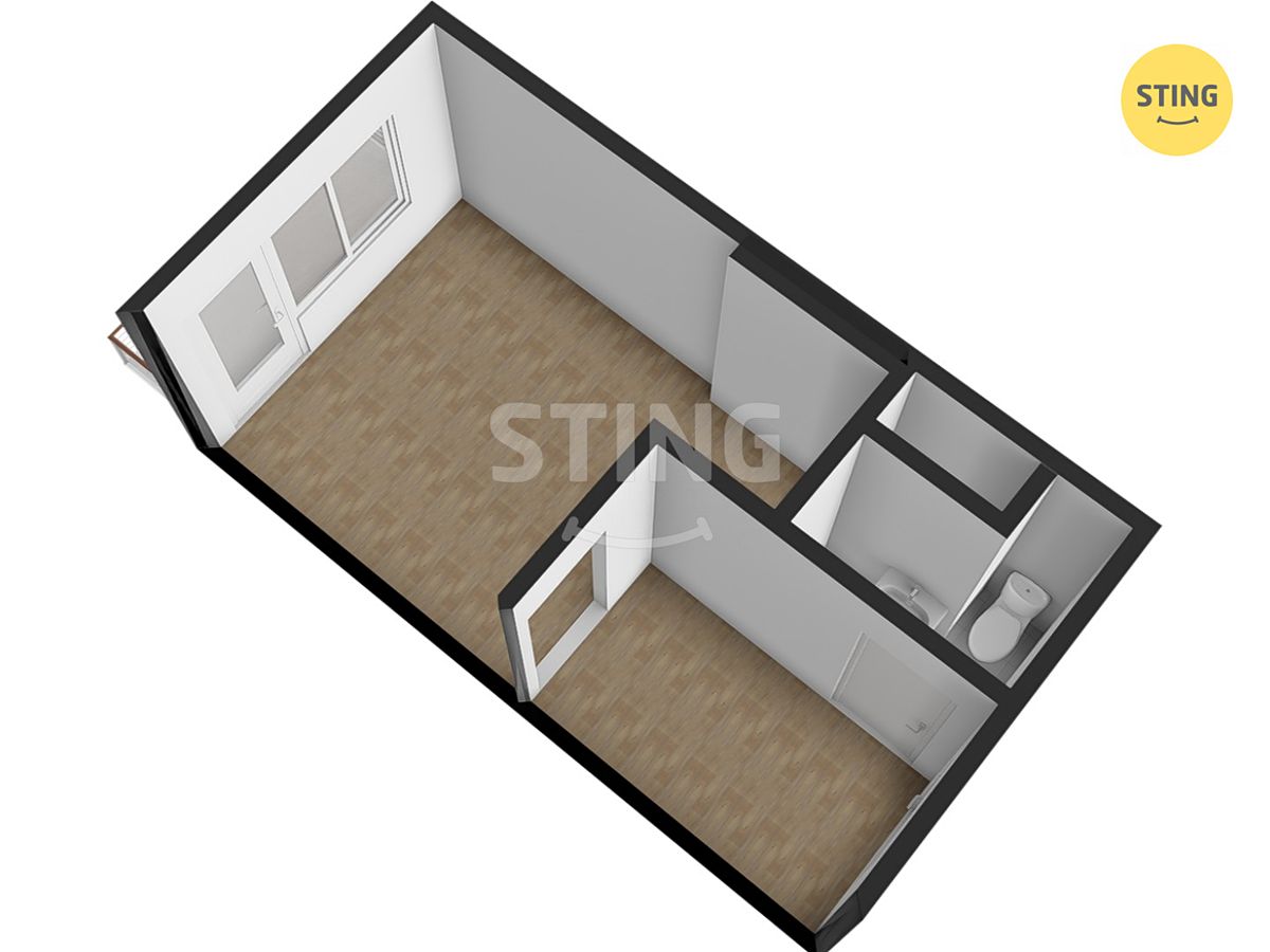 Prodej bytu 1+kk 18 m² – fotografie 3