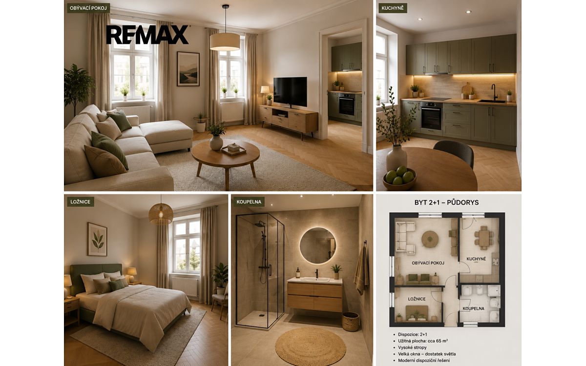 Prodej bytu 2+1 75 m²