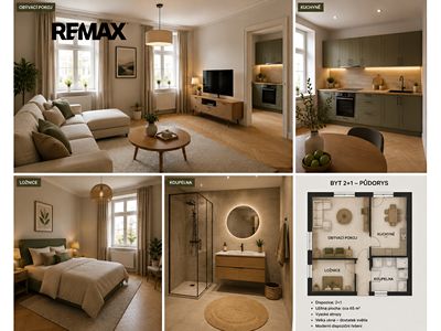 Prodej bytu 2+1 75 m²