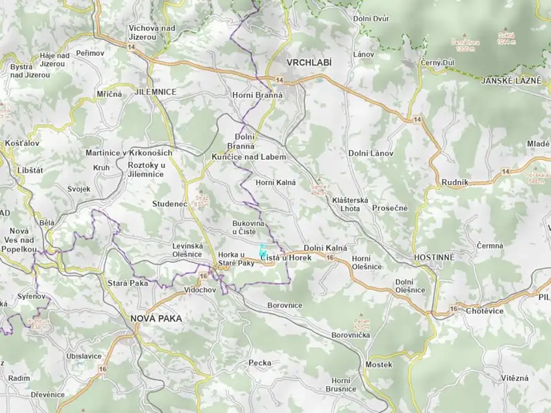 Prodej louky 2635 m², Čistá u Horek – náhled fotky 3