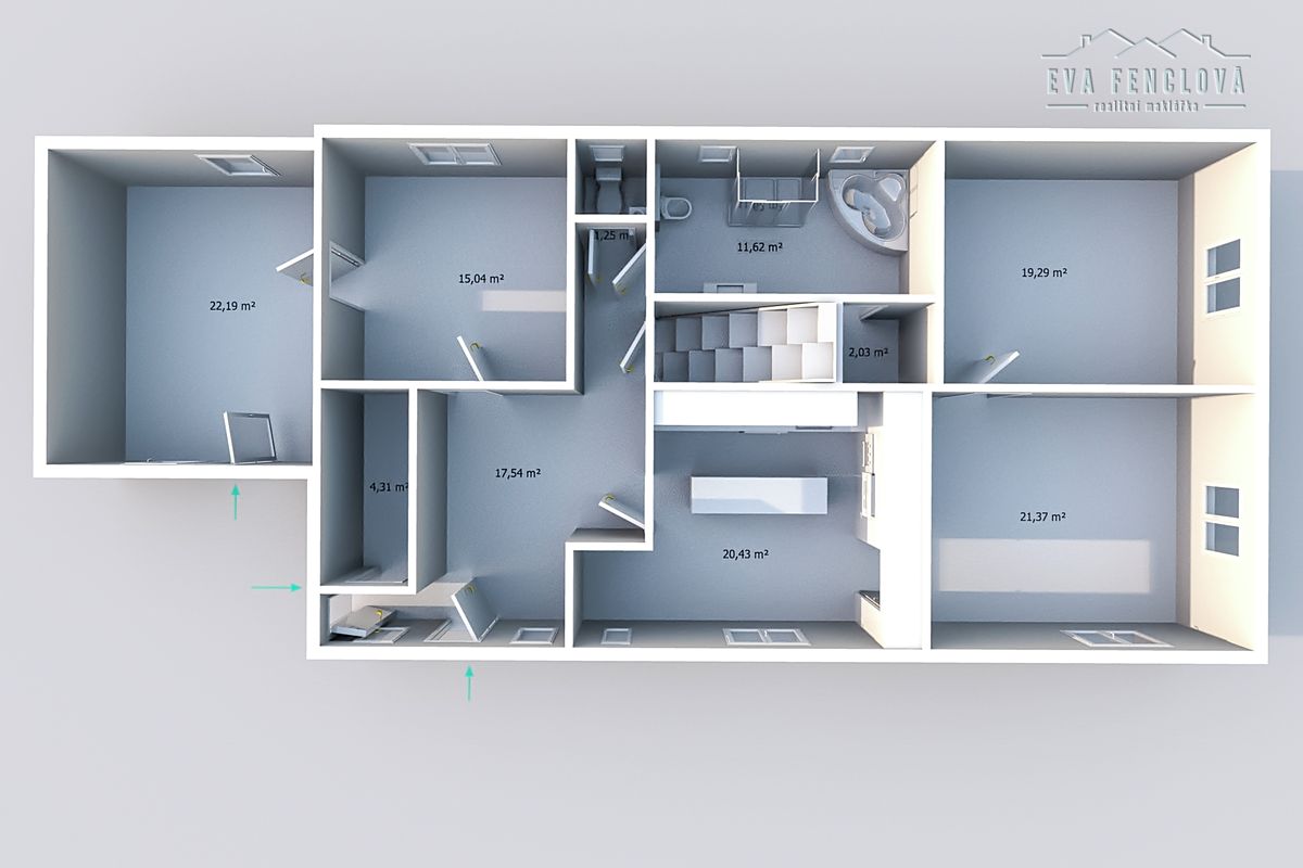 Prodej rodinného domu 135 m², pozemek 7000 m² – fotografie 4