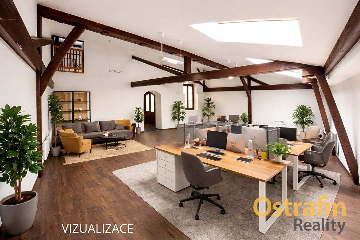 Pronájem kanceláře 210 m²