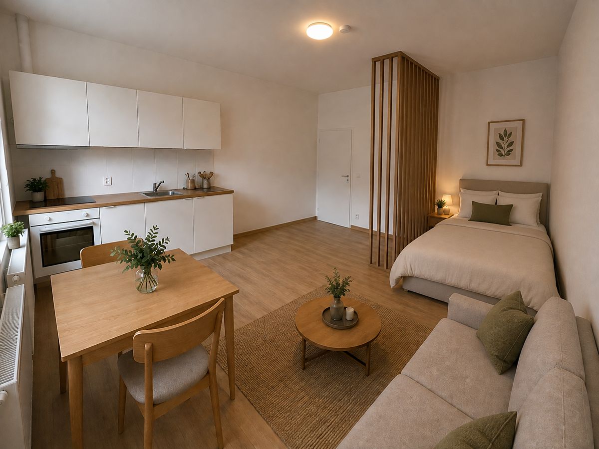 Prodej bytu 1+kk 27 m², Roudnice nad Labem – fotka 1 z 3