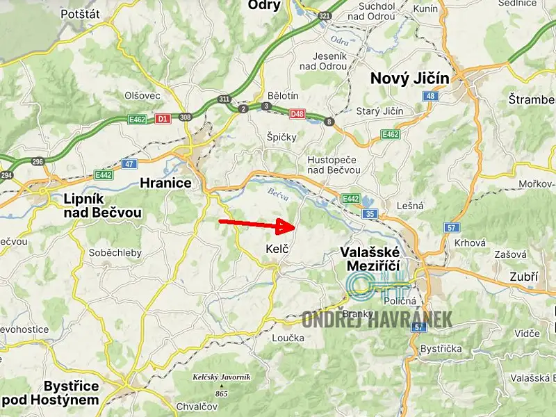 Prodej stavebního pozemku 2010 m², Kelč – náhled fotky 3