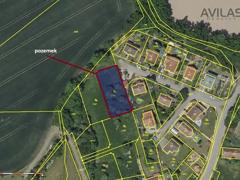 Prodej stavebního pozemku 970 m², Maršovice – náhled fotky 2