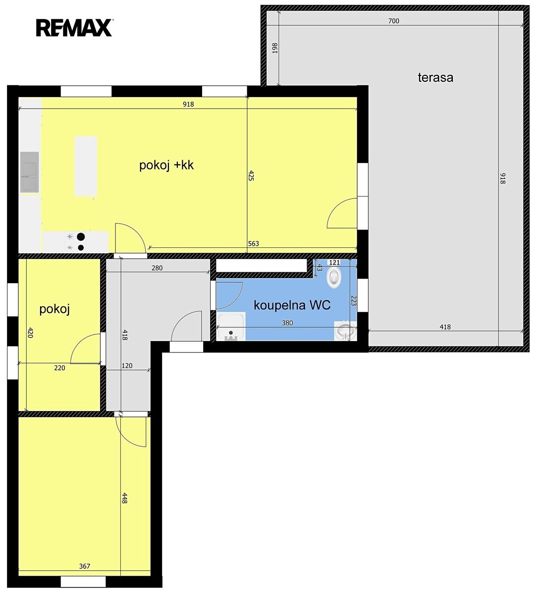 Pronájem bytu 3+kk 79 m² – fotografie 5