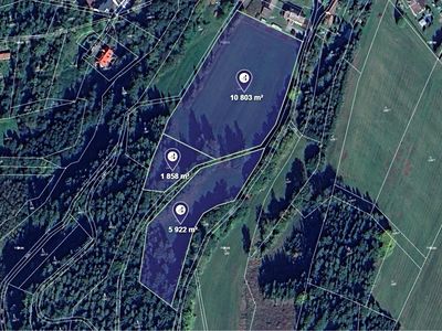 Prodej pole 18583 m²