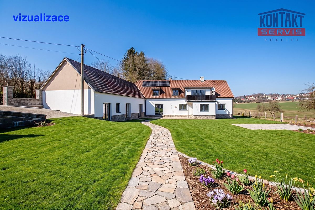 Prodej rodinného domu 262 m², pozemek 3589 m²
