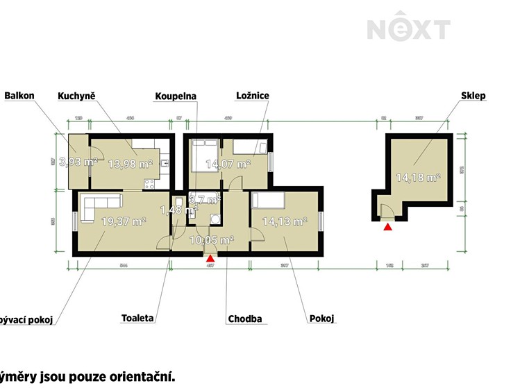 Prodej bytu 3+1, 82 m² (5 z 26)
