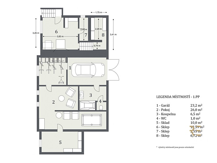 Prodej domu, 306 m² (80 z 85)