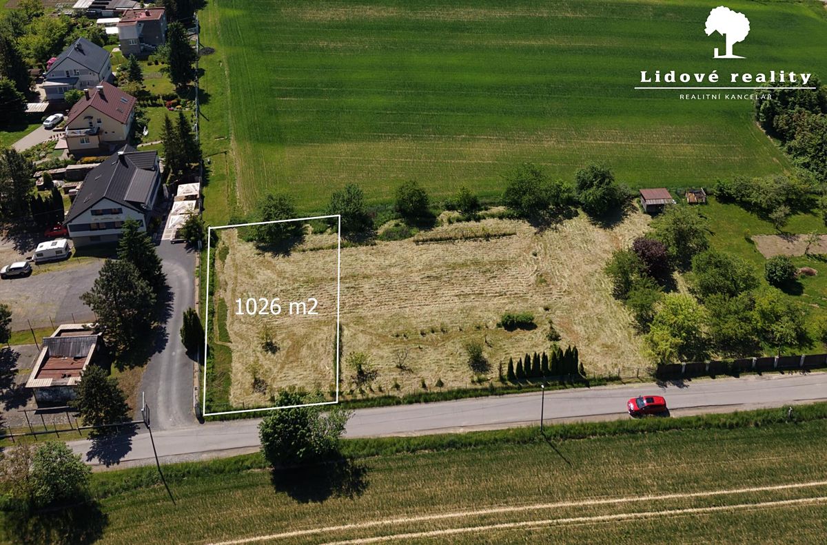 Prodej stavebního pozemku 1026 m²