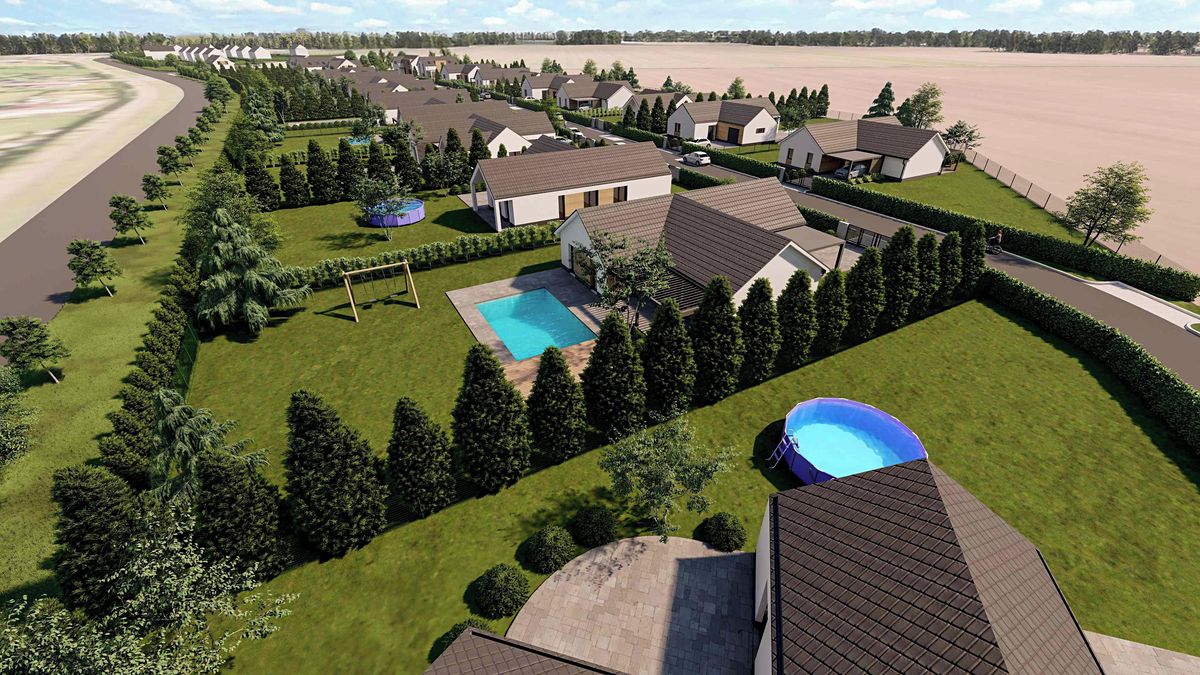 Prodej stavebního pozemku 1074 m²