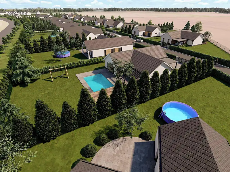 Prodej stavebního pozemku 1074 m², Obora – náhled fotky 1