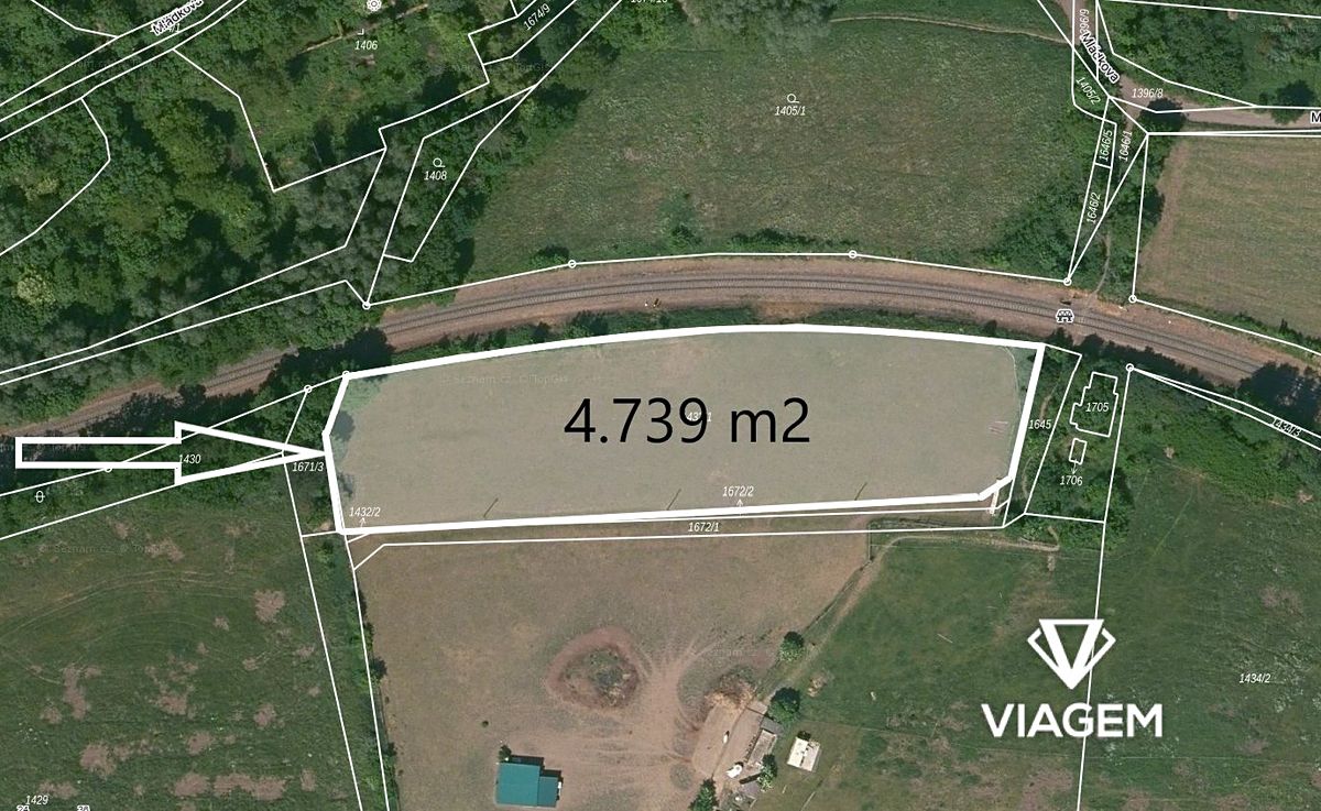 Prodej pole 4739 m²
