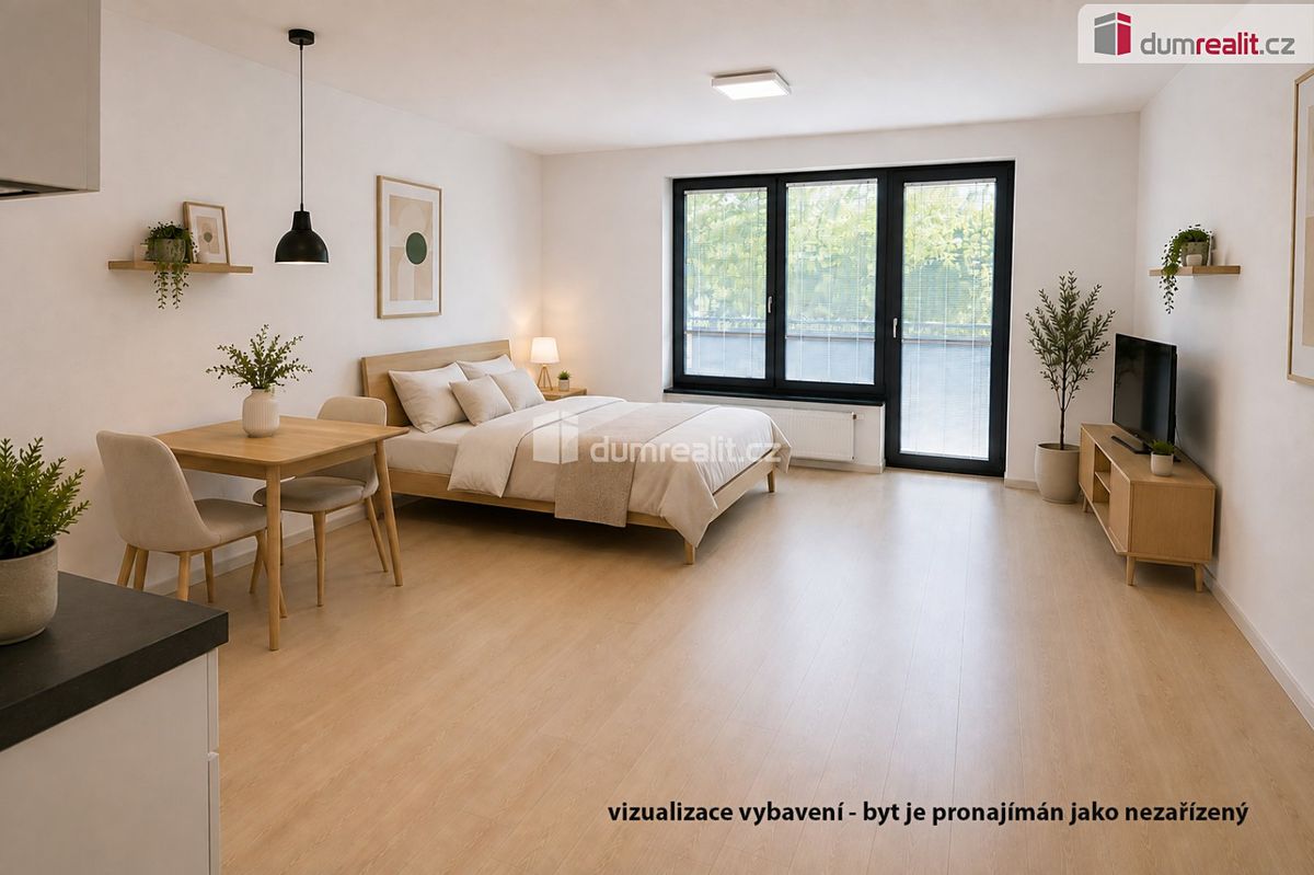 Pronájem bytu 1+kk 40 m²