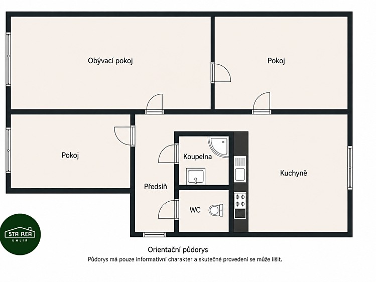 Prodej bytu 3+1, 63 m² (3 z 8)