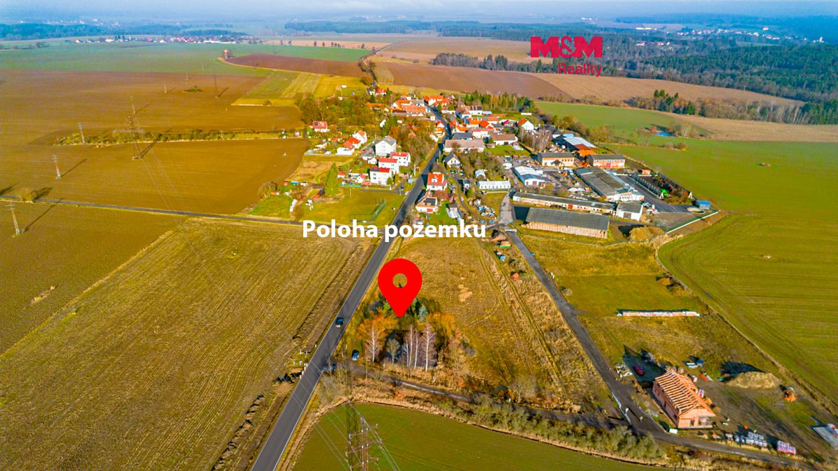 Prodej stavebního pozemku 1245 m²