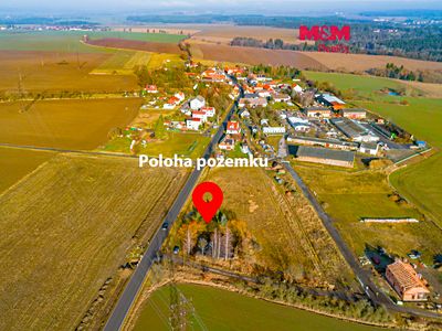 Prodej stavebního pozemku 1245 m²