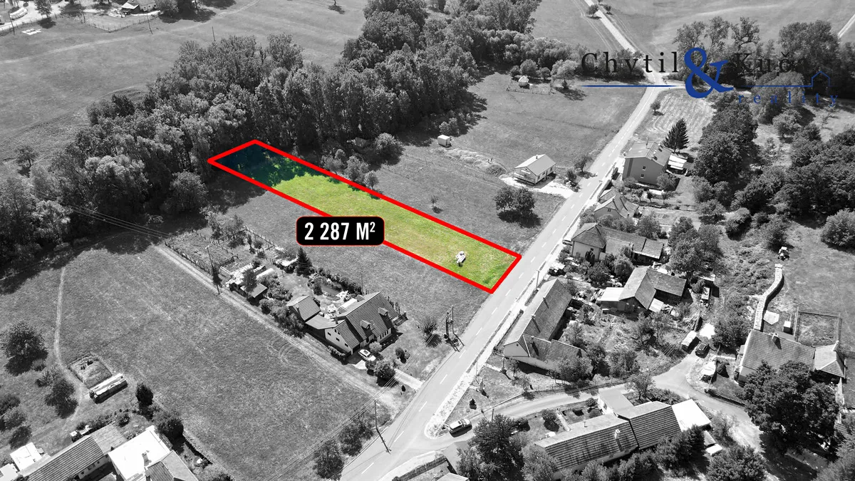 Prodej stavebního pozemku 2287 m²