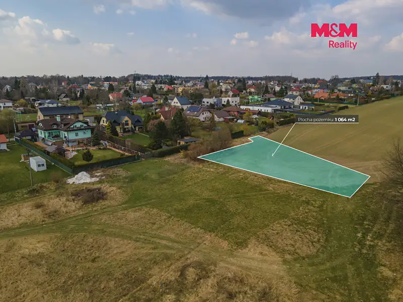 Prodej stavebního pozemku 1064 m², Šenov – náhled fotky 3
