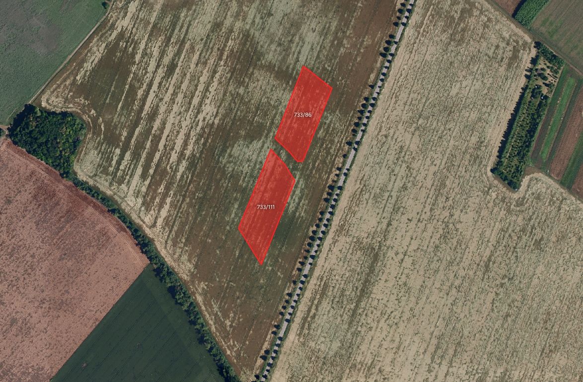 Prodej pole 17927 m², Blažovice – fotka 1 z 3