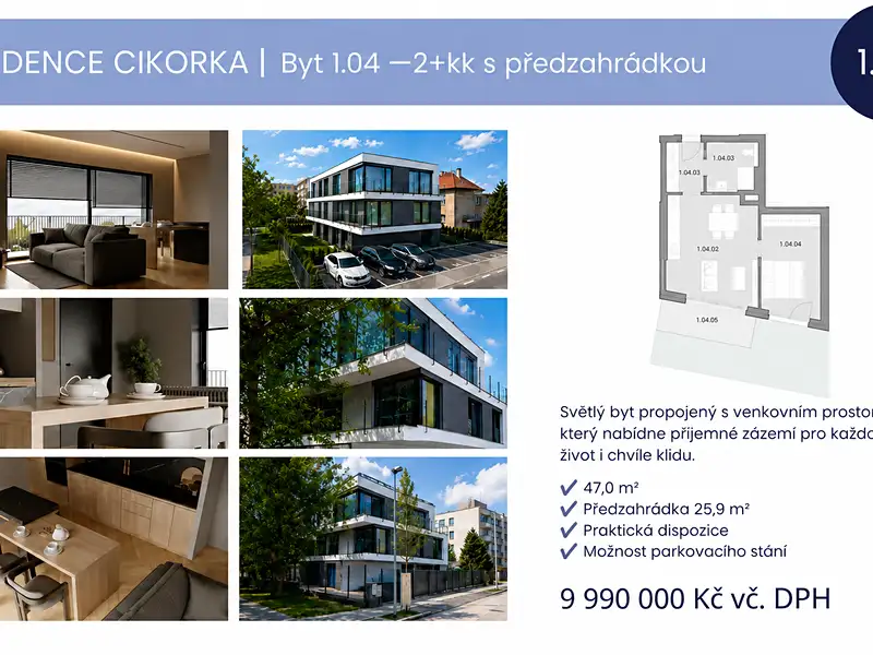 Prodej bytu 2+kk 47 m², Praha – náhled fotky 2