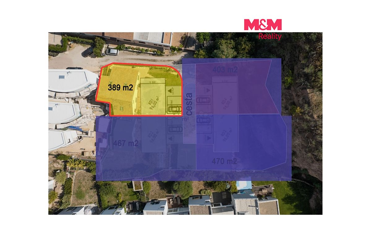 Prodej stavebního pozemku 389 m²