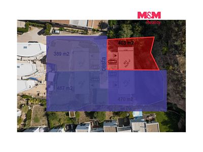 Prodej stavebního pozemku 470 m²