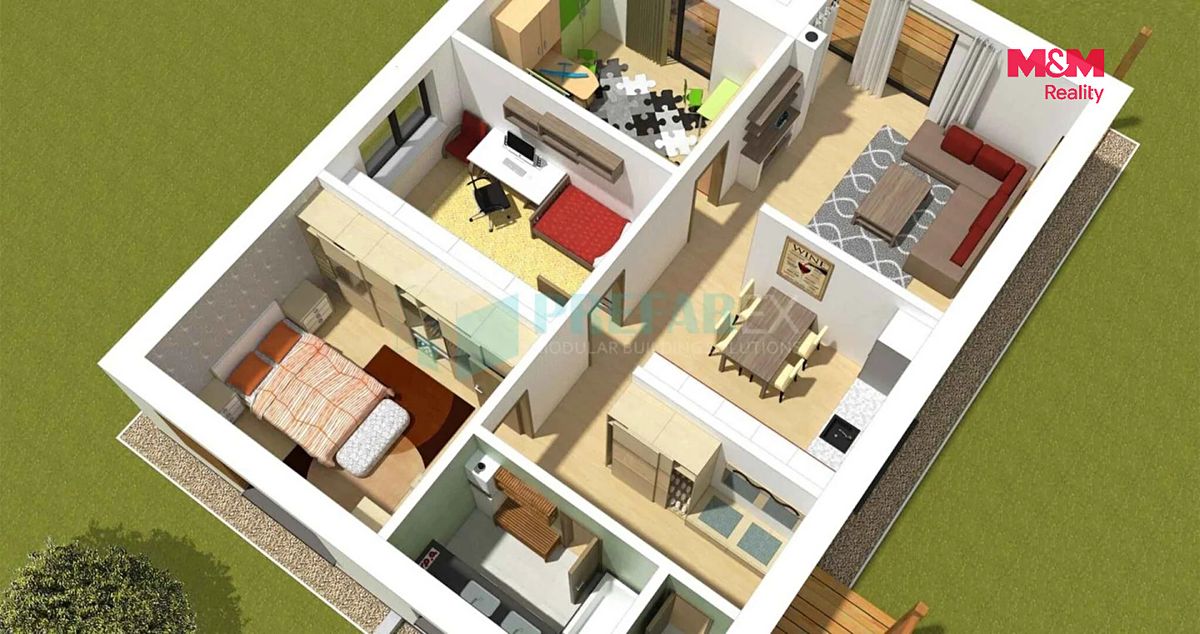 Prodej projektu na klíč 86 m², pozemek 360 m² – fotografie 5