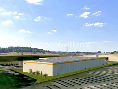 Pronájem výrobní haly, prostoru 9368 m²