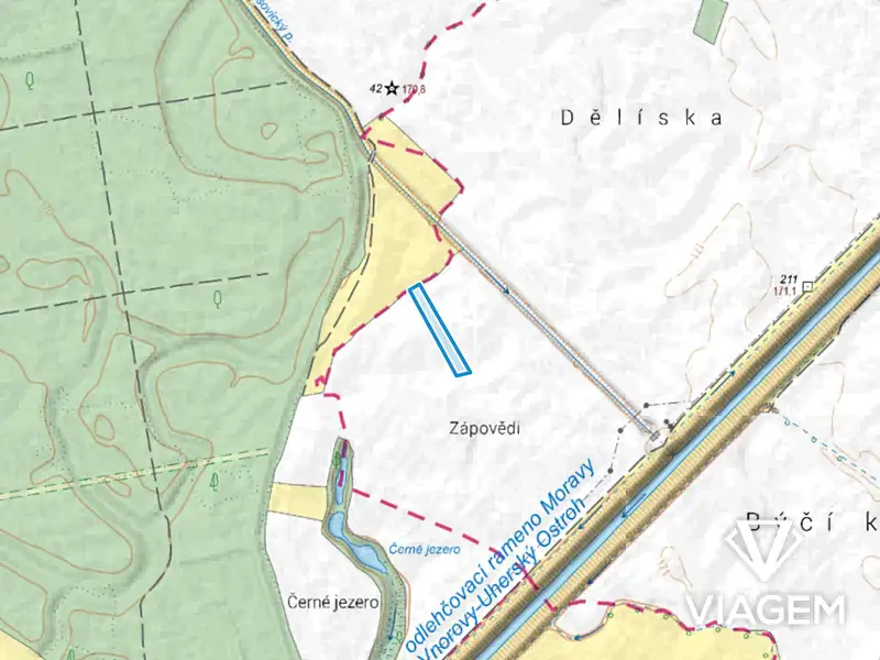 Prodej pole 3587 m², Uherský Ostroh – náhled fotky 3