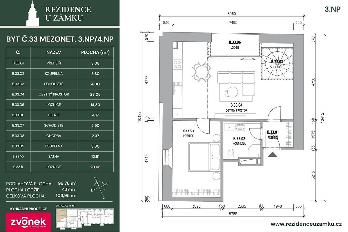 Prodej bytu atypický 103 m² – fotografie 2
