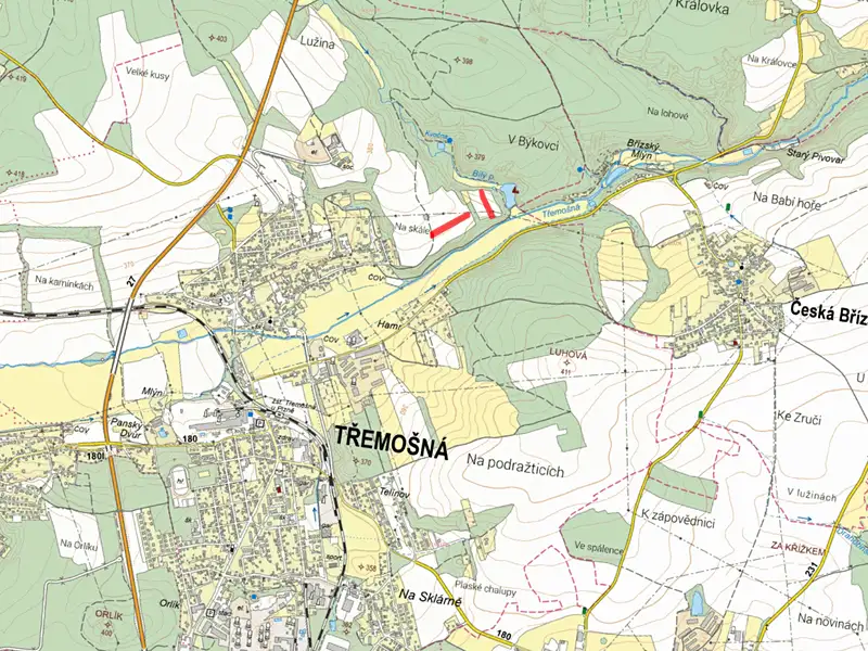 Prodej pole 6269 m², Třemošná – náhled fotky 2