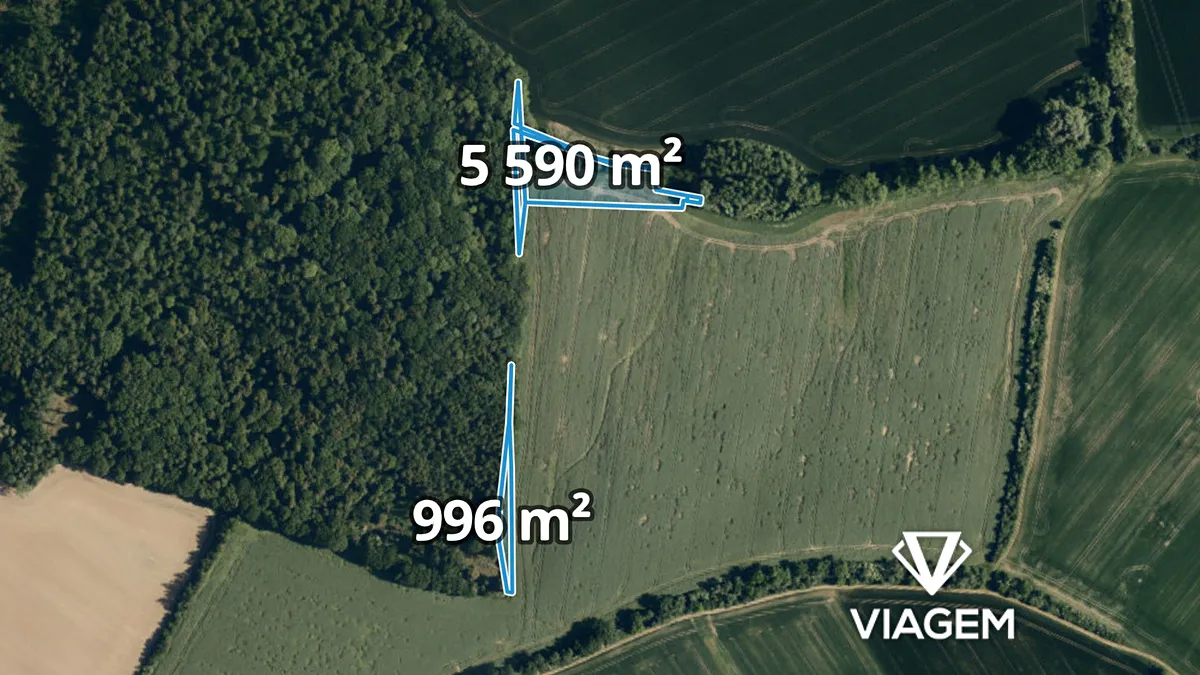 Prodej podílu 1/4 pole 1323 m²