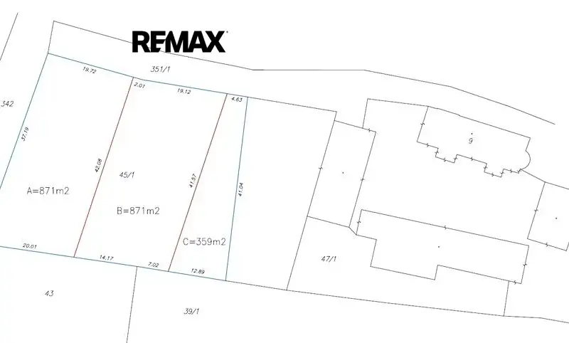Prodej stavebního pozemku 871 m², Petříkov – náhled fotky 3
