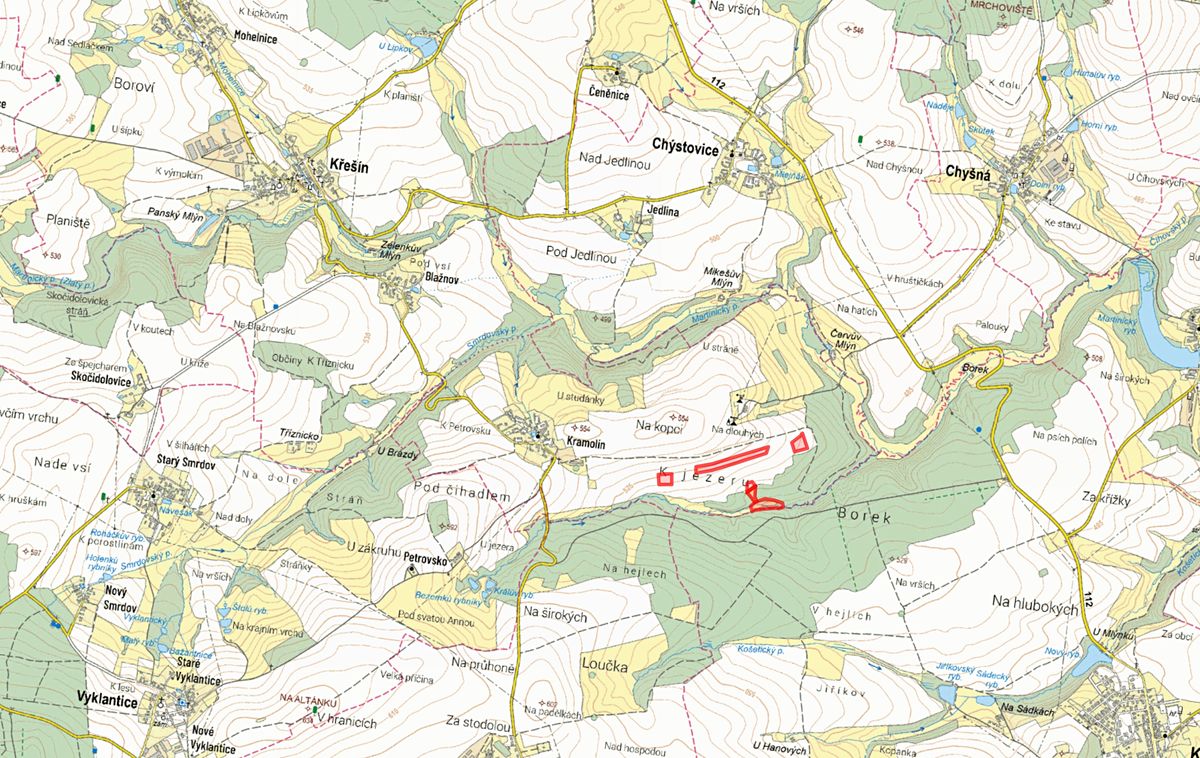 Prodej pole 34400 m² – fotografie 2