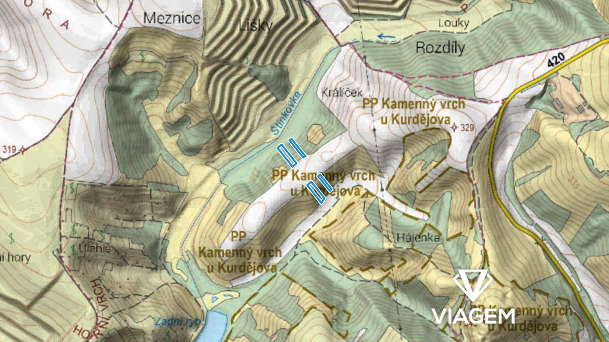 Prodej pole 2504 m²