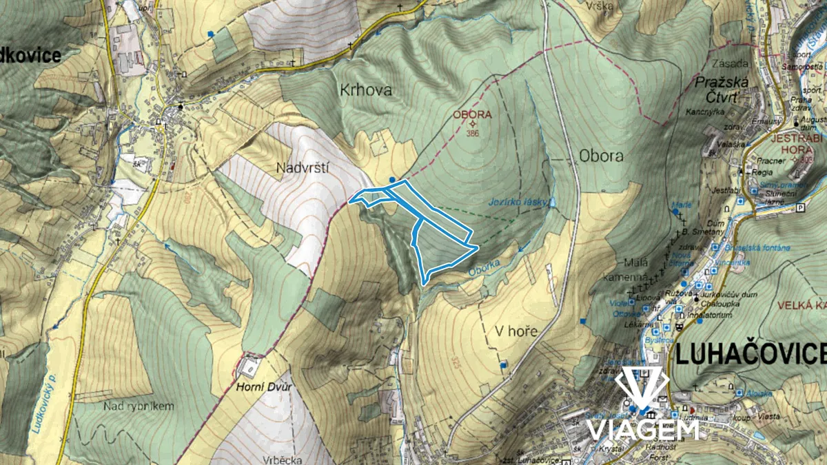Prodej podílu 10/83 pole 10367 m²
