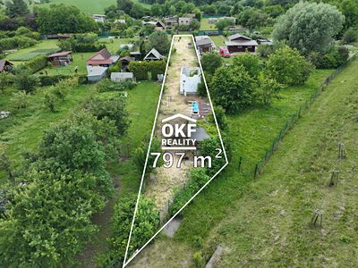 Prodej zahrady 797 m²