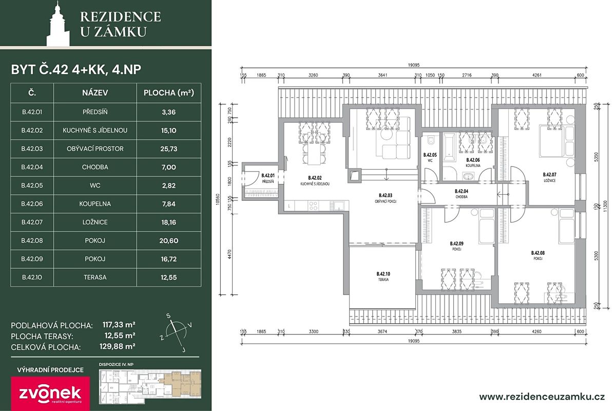 Prodej bytu 4+kk 125 m² – fotografie 2