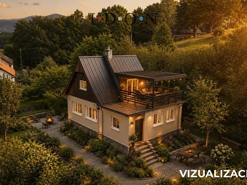 Prodej chaty 80 m², pozemek 386 m², Kunčice pod Ondřejníkem – náhled fotky 2