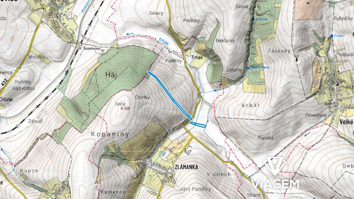 Prodej podílu 1/3 pole 4080 m²