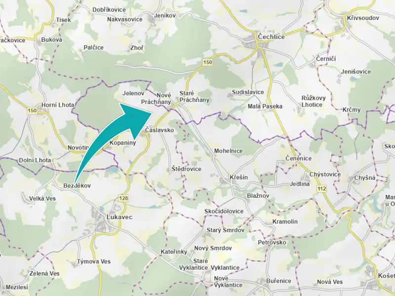 Prodej pole 11982 m², Čáslavsko – náhled fotky 3