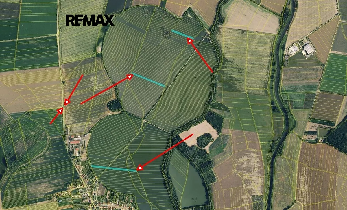 Prodej podílu 1/7 rybníku (vodní plochy) 13523 m²