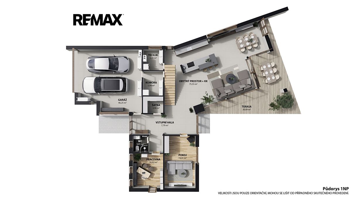 Prodej rodinného domu 248 m², pozemek 3000 m² – fotografie 3
