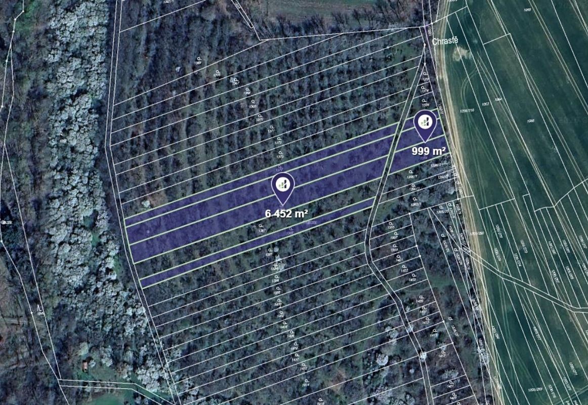 Prodej zahrady 7451 m²